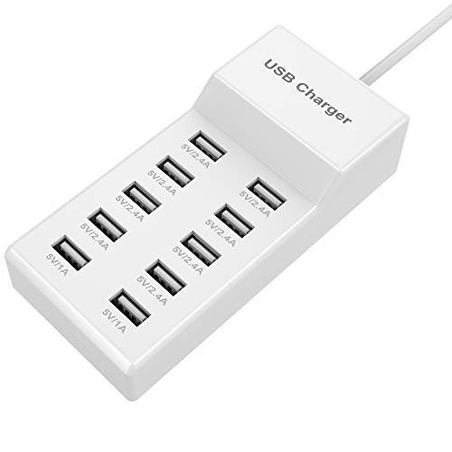 Velteh USB punjač KT-USBP-100, 50W, 10 portova