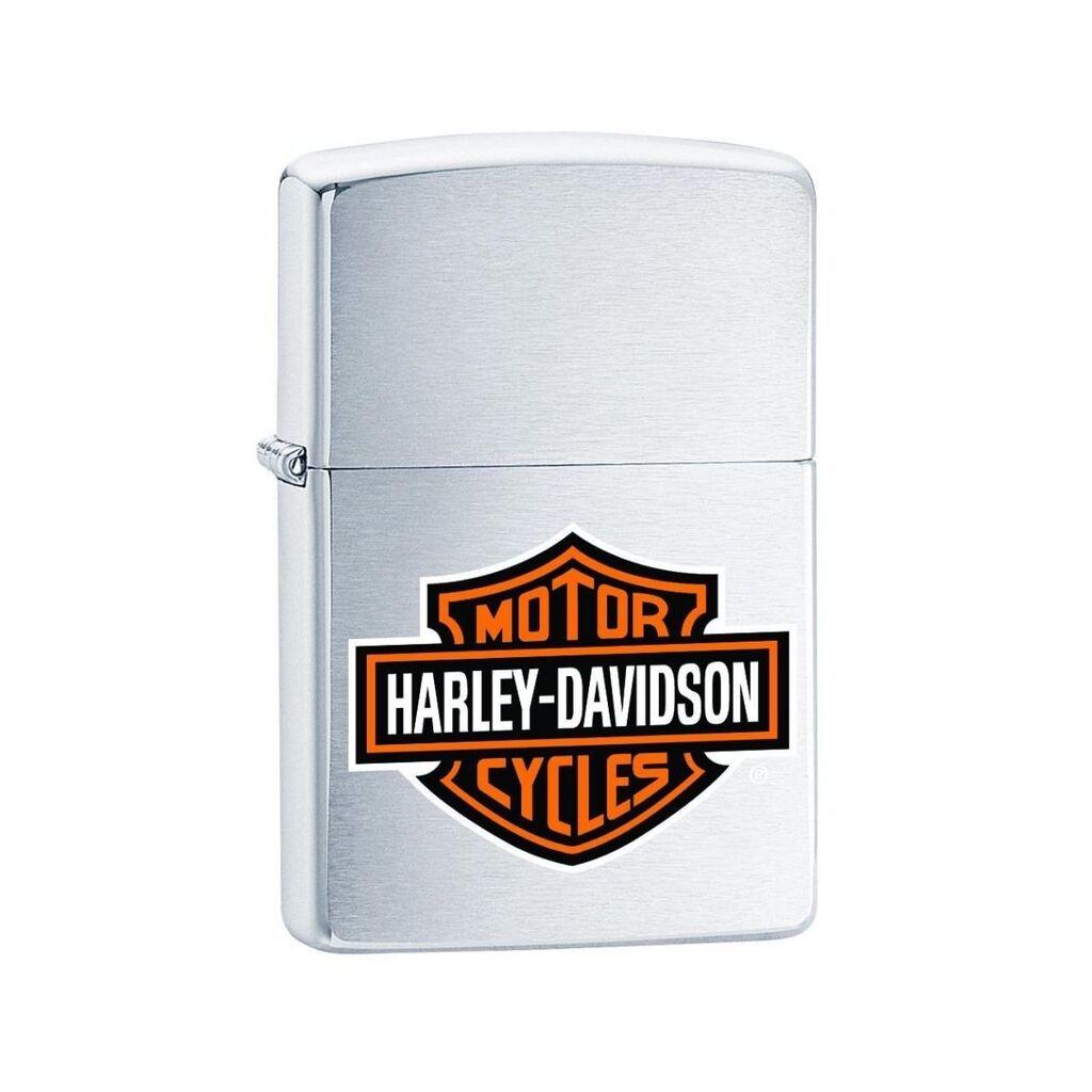 Zippo Upaljač Harley Davidson, Srebrne boje
