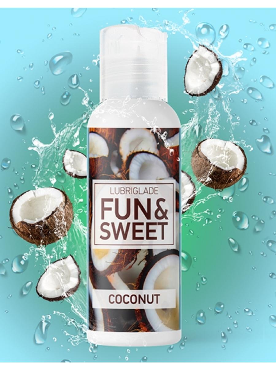 LUBRIGLADE Lubrikant na bazi vode Fun&Sweet, Aroma kokosa, 30ml