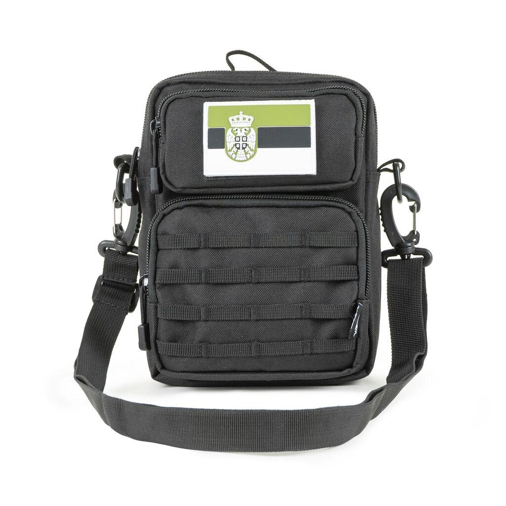 Vientor Muška torbica Crossbody mini, Crna