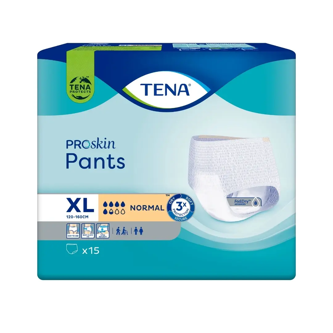 TENA Gaćice za inkontinenciju Proskin, XL, 15 komada