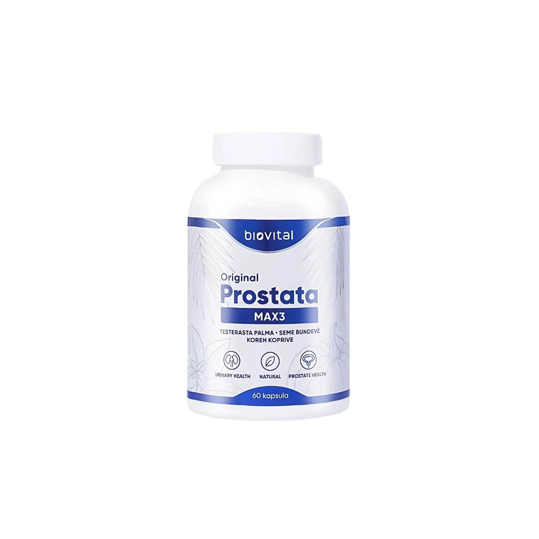 BIOVITAL Dodatak ishrani Orginal Prostata Max 3, 60 kapsula