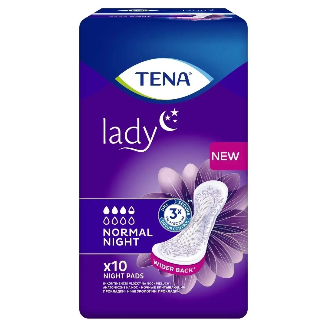 TENA Noćni ulošci za inkontinenciju Lady Normal, 10 komada
