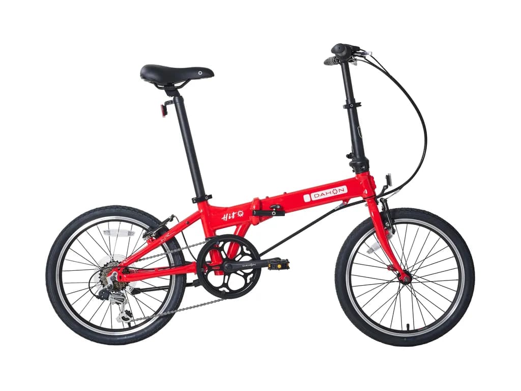 Dahon Bicikl Hit, Sklopivi, 20", 6 brzina, Crveni