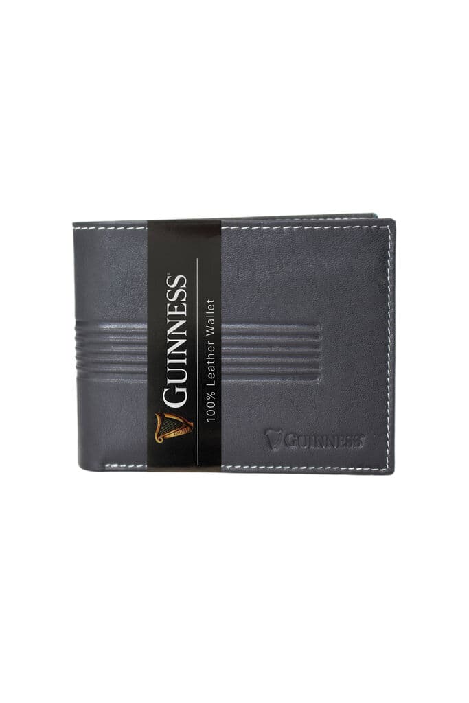 Guinness Muški kožni novčanik JBGNW09, Crni