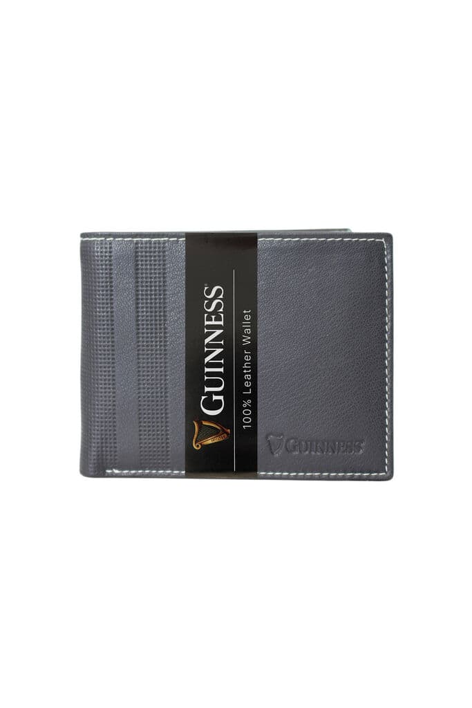 Guinness Muški kožni novčanik JBGNW08, Crni