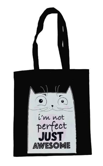 Gift Hub Ceger Bela maca,  38x42 cm, Crni