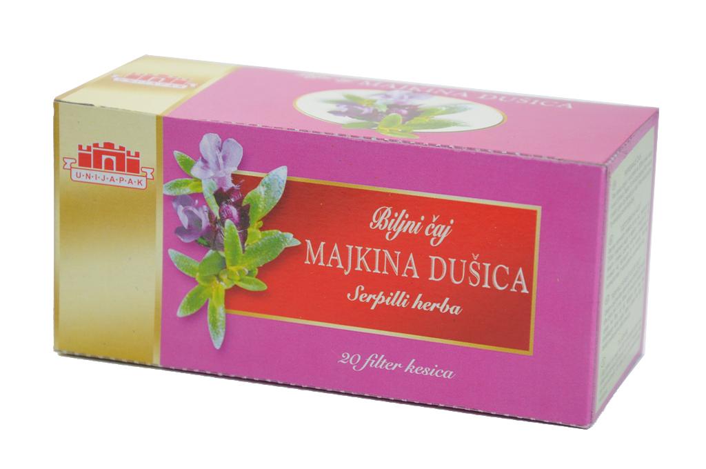 Unijapak Čaj od majčina dušice, 20g