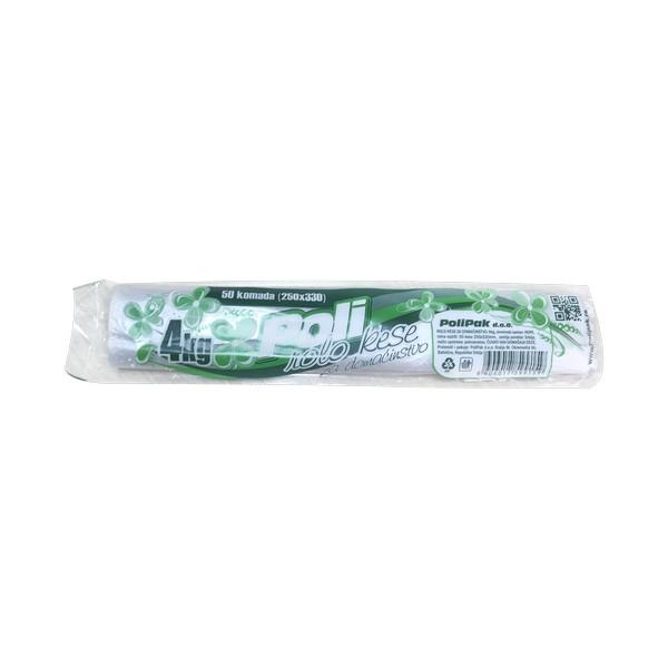 POLIPAK Kese za domaćinstvo u rolni Poli, 250x330mm, 50/1