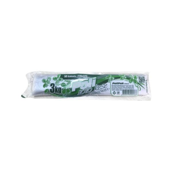 POLIPAK Kese za domaćinstvo u rolni Poli, 220x320mm, 50/1