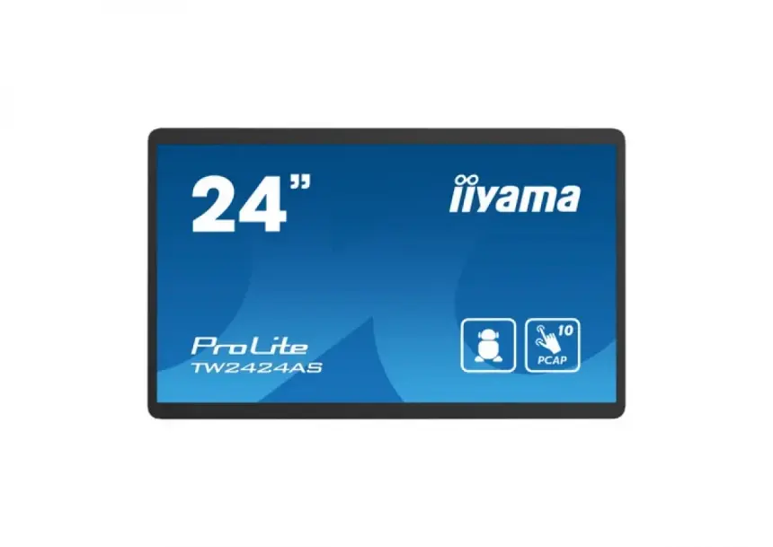IIYAMA Interaktivni ekran LED TW2424AS-B1 23.8”, In-cell PCAP, 10pt