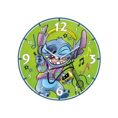 Egan Italy Zidni sat Lilo and Stitch, 35 cm, Zeleni