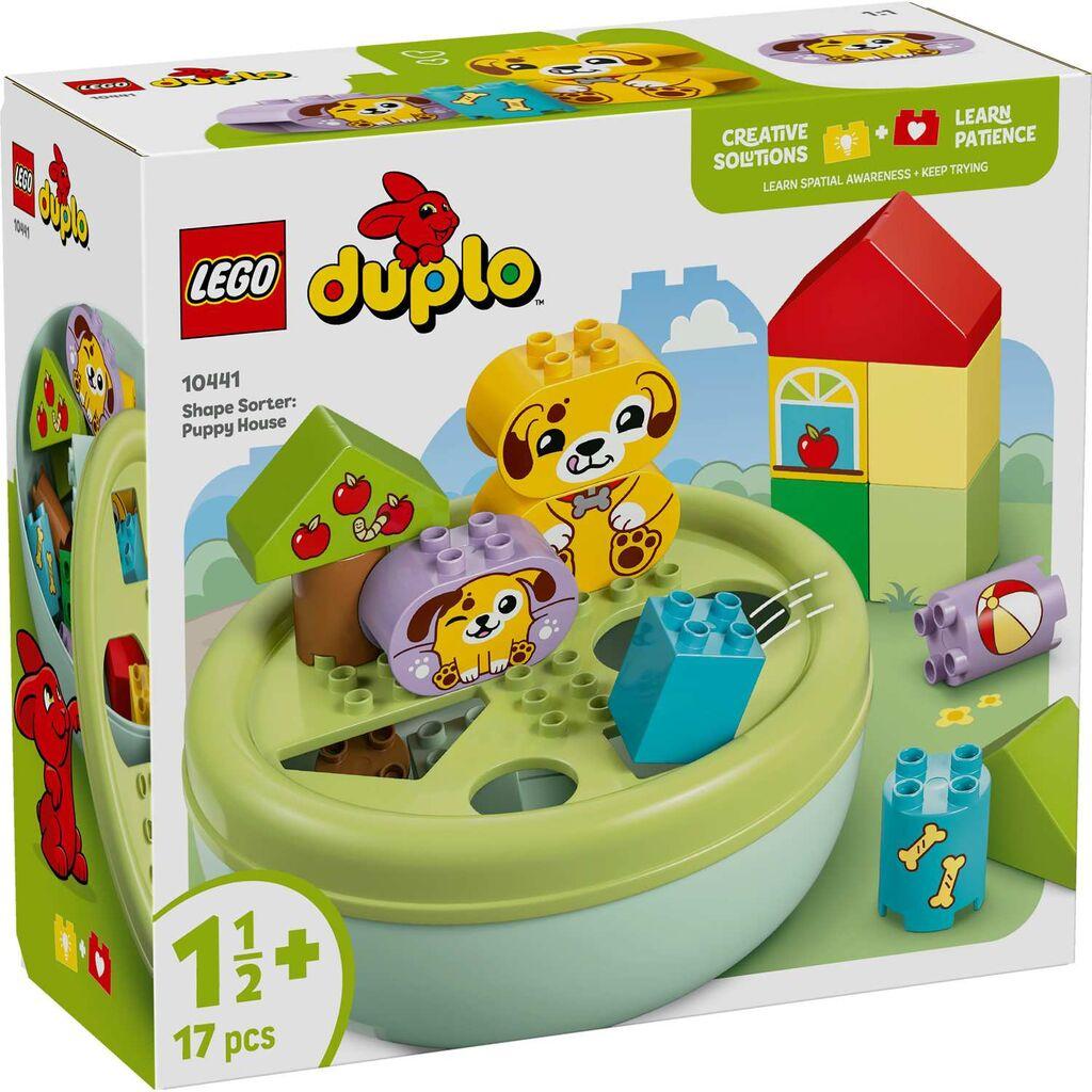 Igračka Lego Duplo sortirač oblika: Kućica za štene 18M+