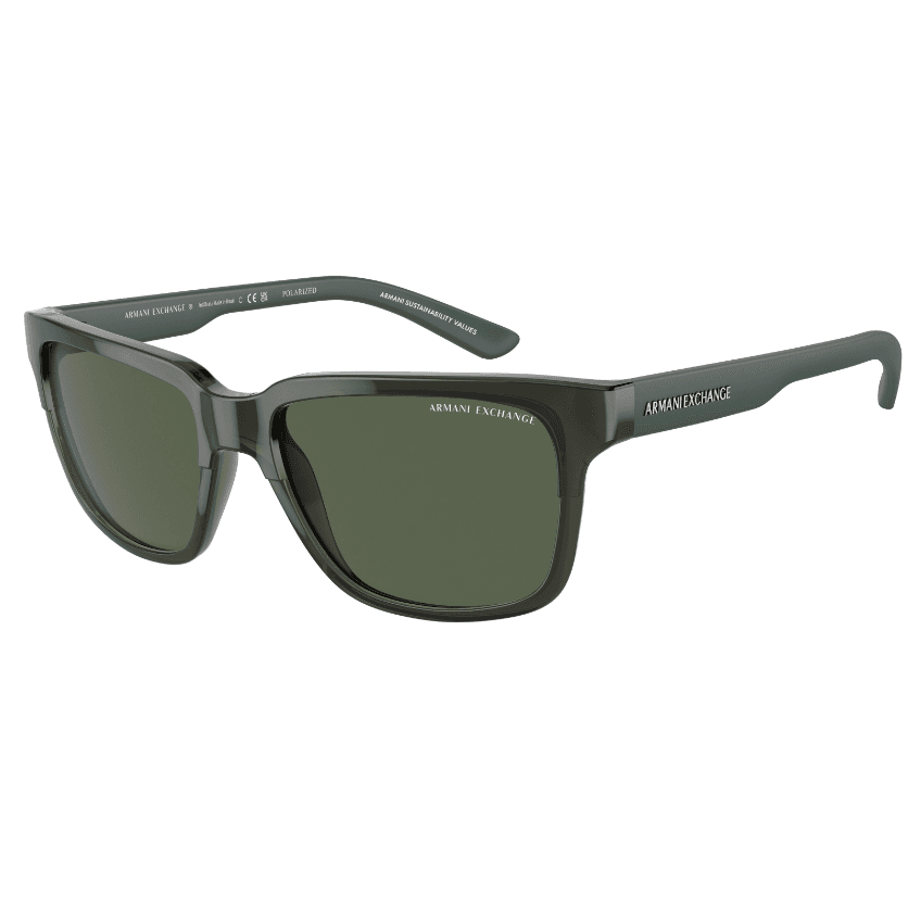 ARMANI EXCHANGE Muške naočare za sunce 0AX4026S 83419A 56, Polarizovane, Crne