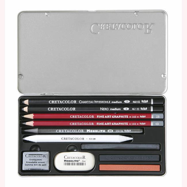 Cretacolor Set za crtanje Teachers choice 11 40033