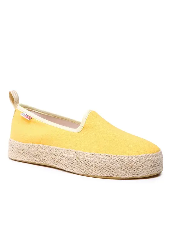 Napapijri Ženske espadrile na platformu, Žute