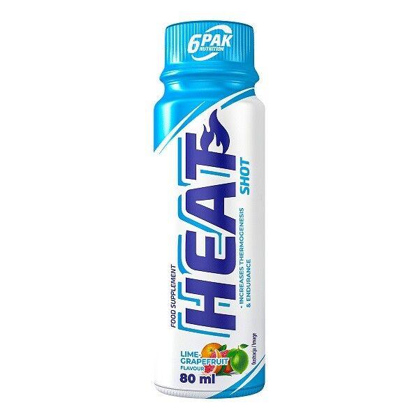 6Pak Napitak Heat Shoot, Pomorandža-Limeta, 80 ml