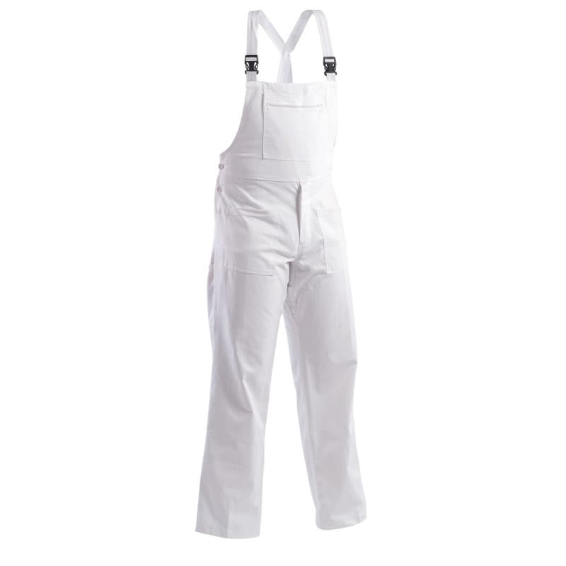 P&P LOYAL Radni polukombinezon Bianco beli S