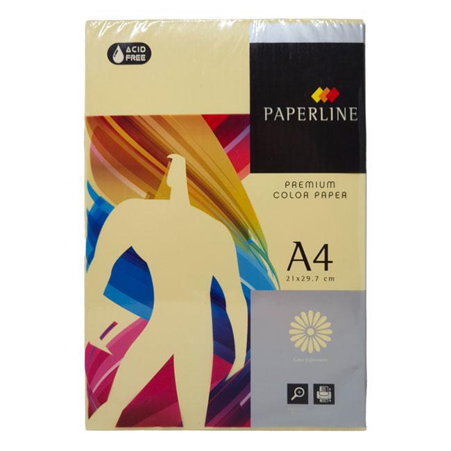 Papir A4 Paperline 80g 500l, Svetložuti