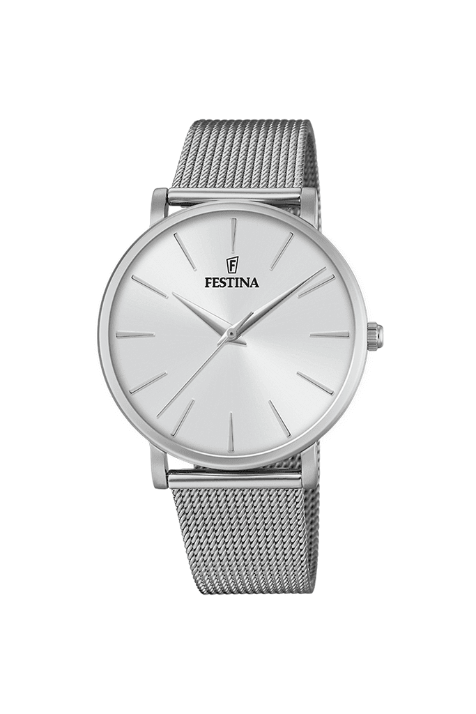 Festina Ženski kvarcni sat Boyfriend, Srebrne boje