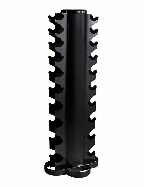 Hawk Fitness Stalak za tegove, Crni