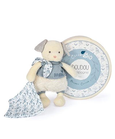 Doudou et Compagnie Kuca sa mazilicom od organskog pamuka, Plava