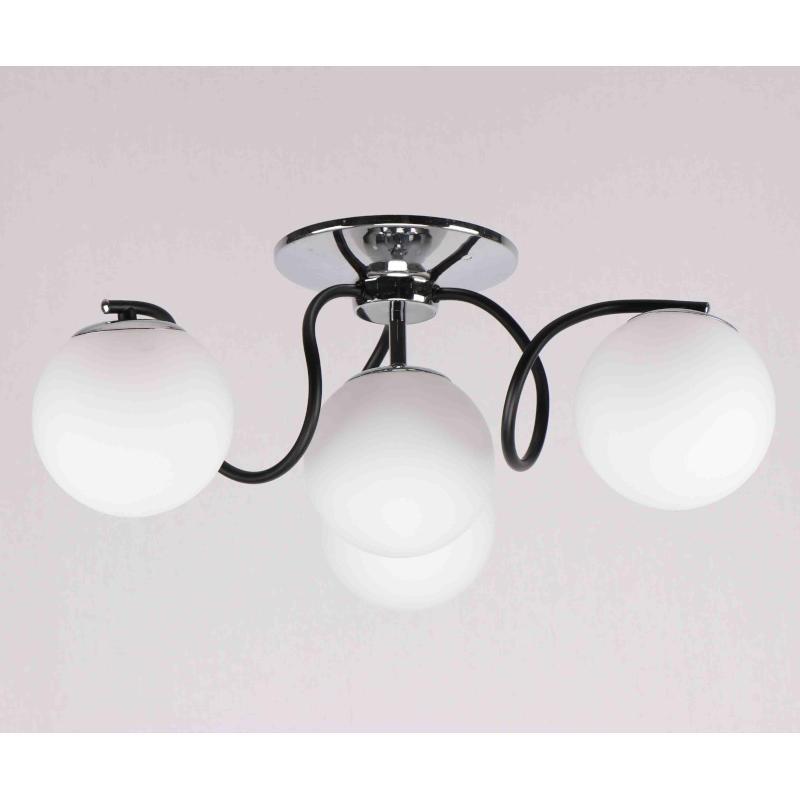 AURA-LIGHT Luster 4xE27, 6017/4, Belo-hrom