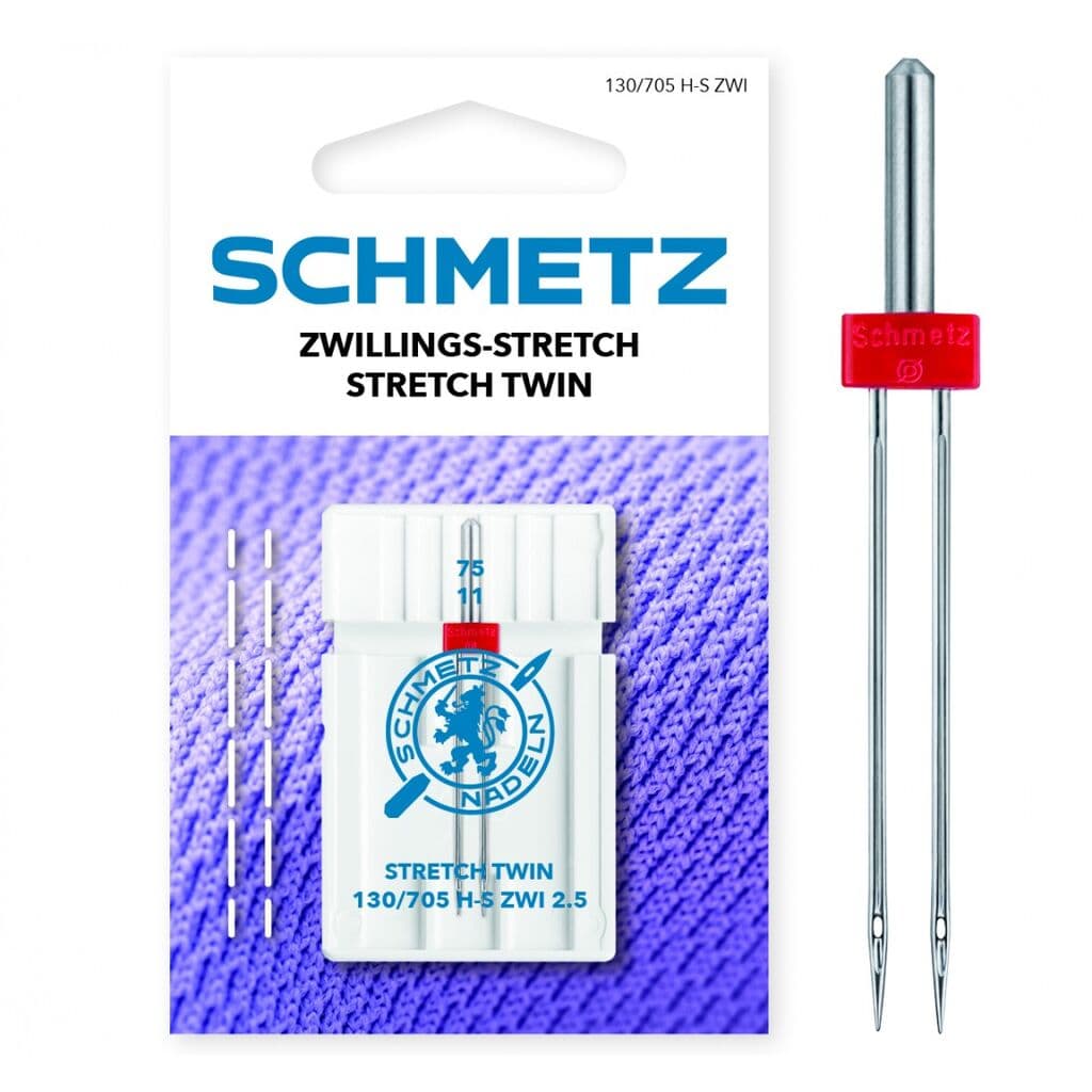 Schmetz Igle Stretch dvoiglovka, NM 75, 2,5 mm