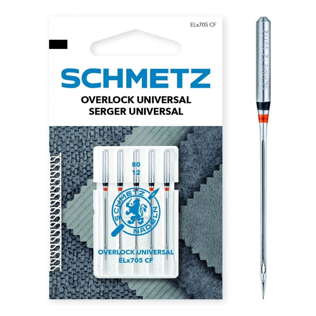 Schmetz Igle Universal Overlok ELx705, NM 80