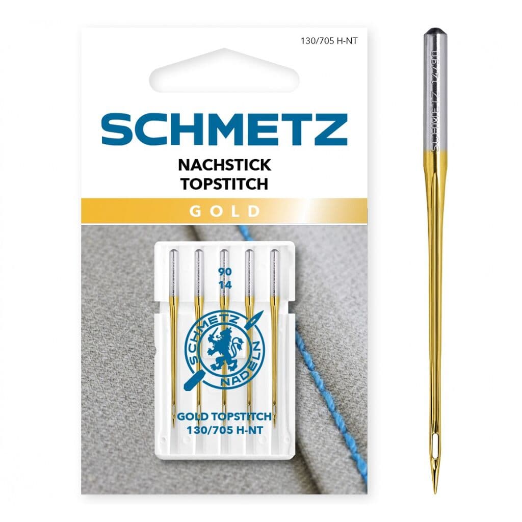 Schmetz Igle Gold Topstitch, NM 90