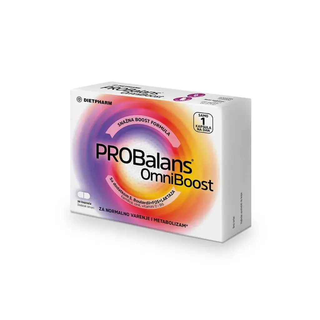 Dietpharm Kapsule za varenje ProBalans OmniBoost, 20 kapsula