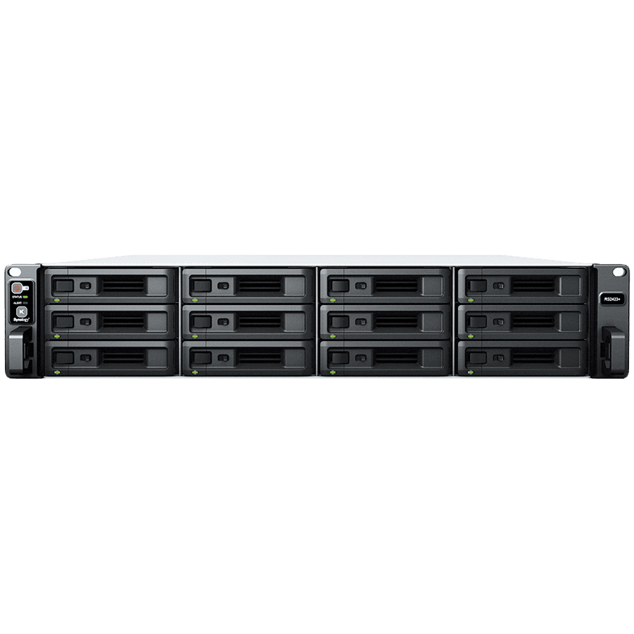 Synology NAS server RackStation RS2423+, 12 ležišta, 2U rek, 10GbE