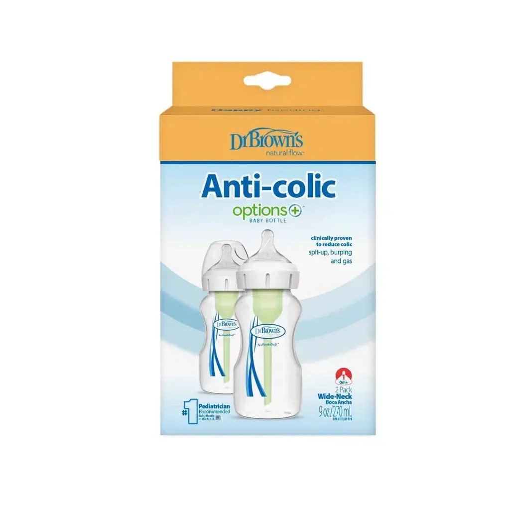 Dr Brown’s Flašica za bebe Anti-Colic, Plastična, 2 komada