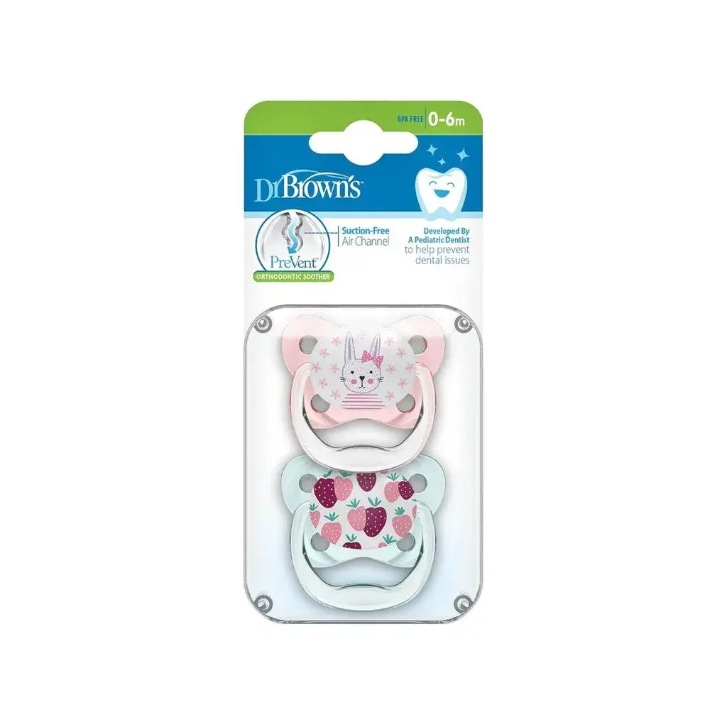 Dr Brown’s  Varalica za bebe, Roze, 2 komada