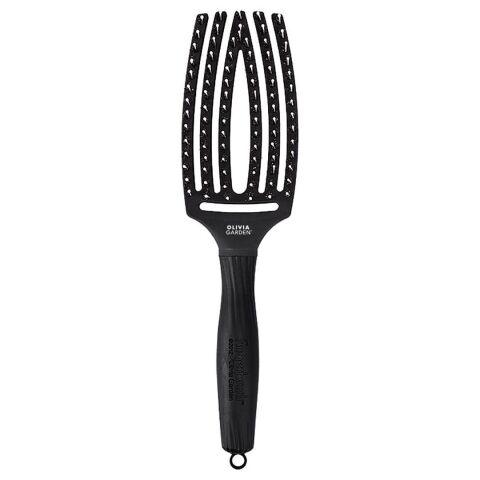 Olivia Garden Četka za raščešljavanje kose Fingerbrush M, Crna