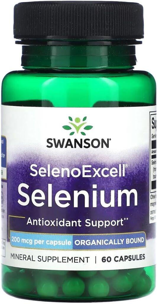 Swanson Selenium Complex, 200 mcg, 60 kapsula