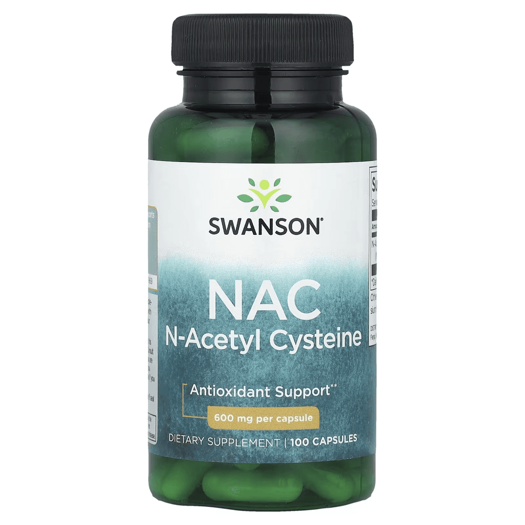 Swanson NAC, 600 mg, 100 kapsula
