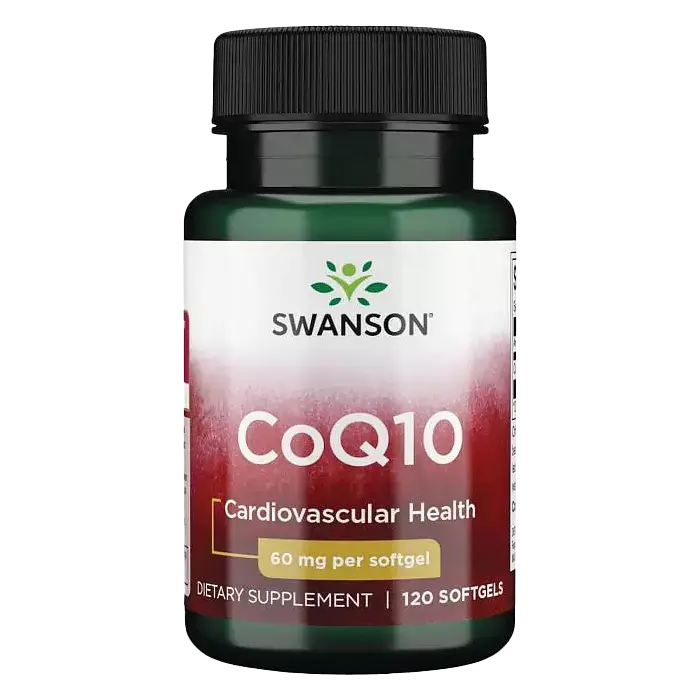 Swanson CoQ10, 100 mg, 50 kapsula