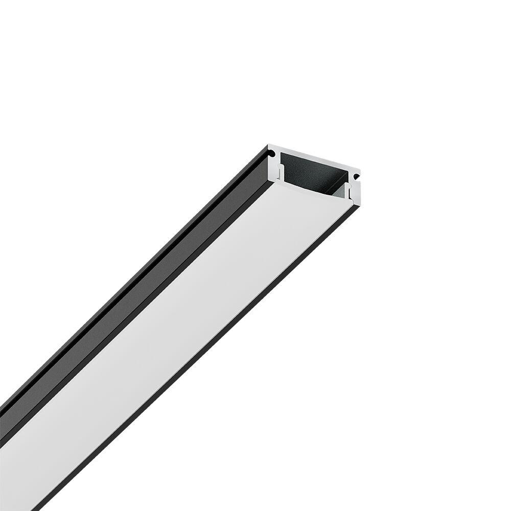 Braytron Aluminijumski profil BRY-SR1707-2MT-CRNI-NADGRADNI