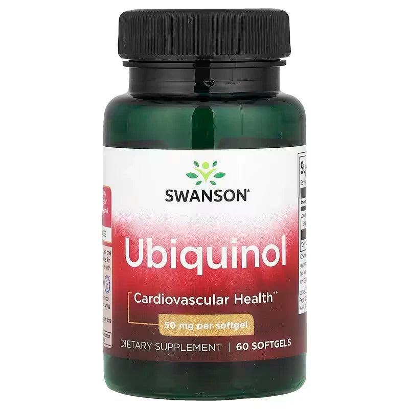 Swanson Ubiquinol, 50mg, 60 kapsula