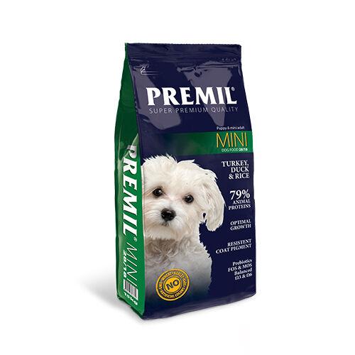 Premil Suva hrana za štence i mlade pse malih i srednjih rasa Mini 28/18, Više vrsta mesa, 900g