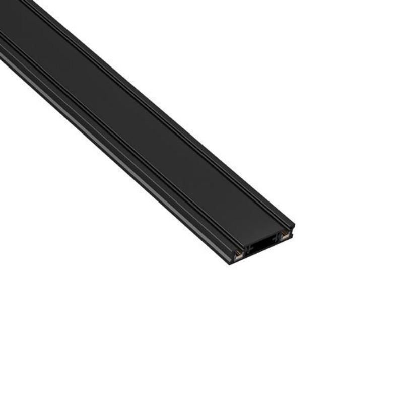 EUROLAMP Nadgradna magnetna utra slim šina, 2m, Crna