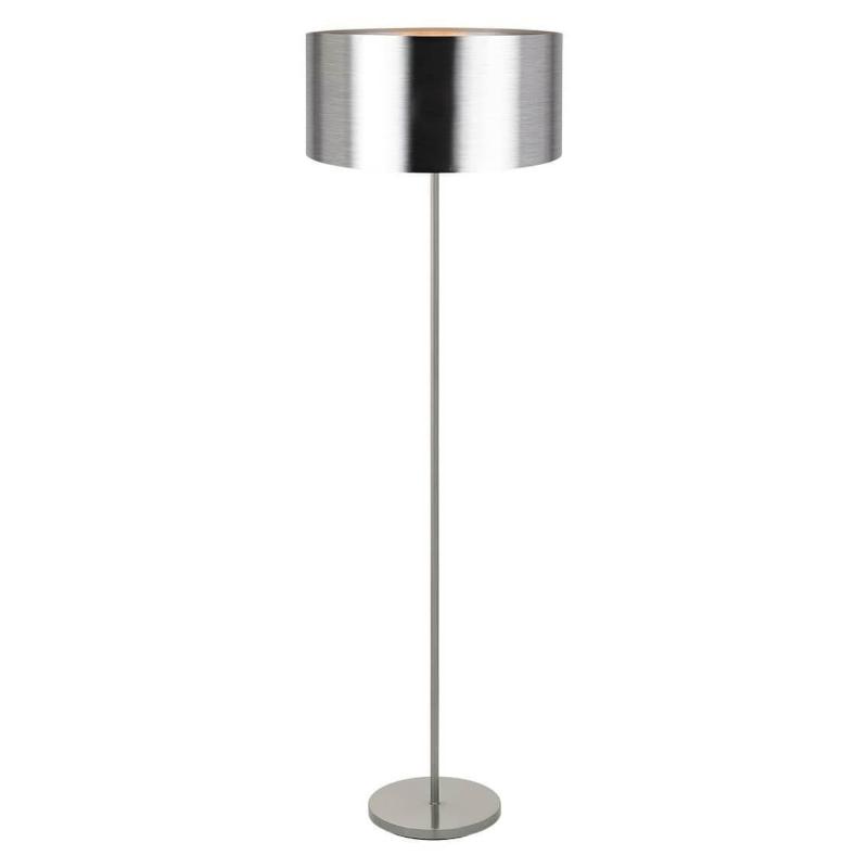 AURA-LIGHT Podna lampa LU-PL15, 1xE27, Hrom