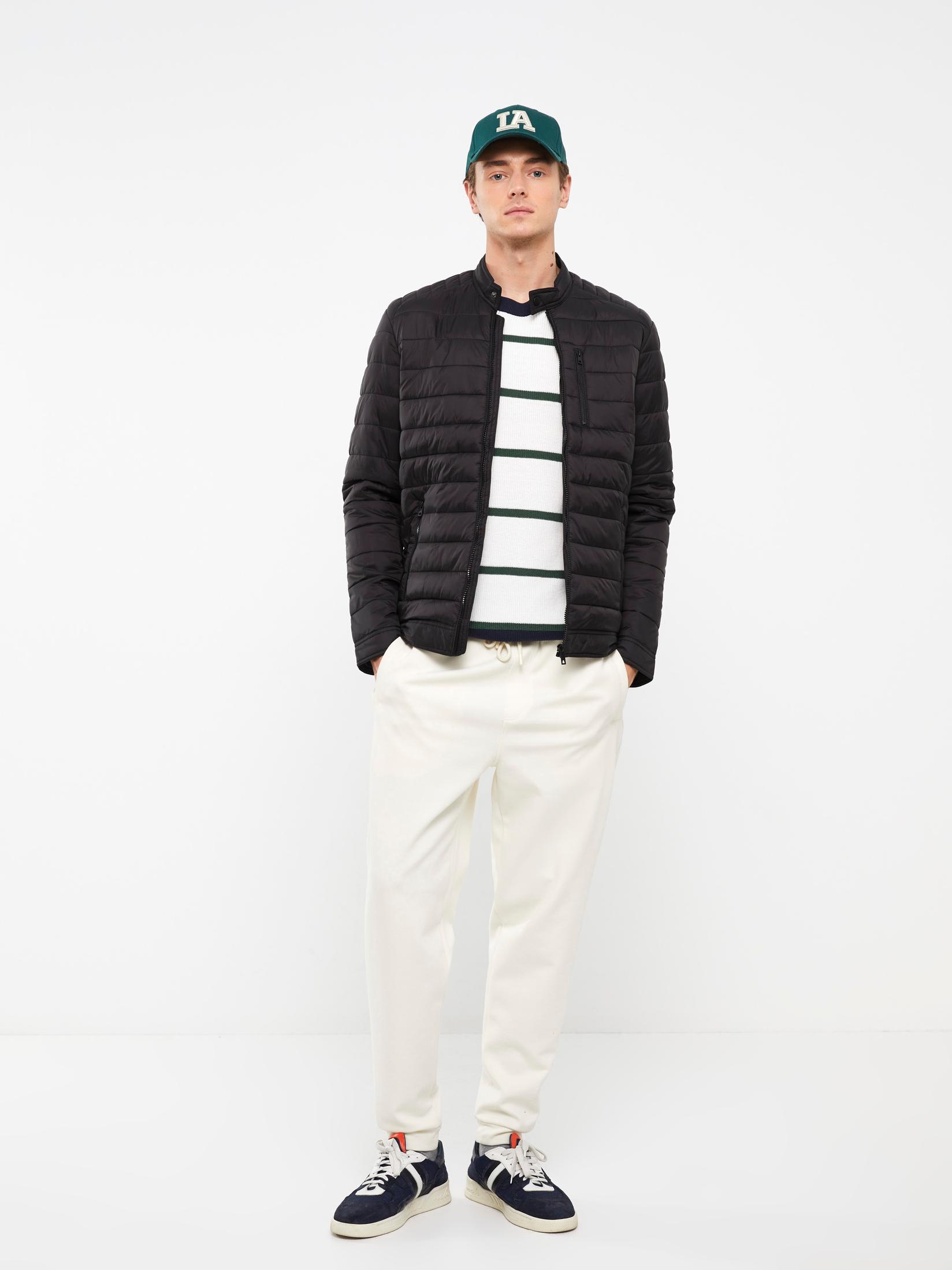 LC Waikiki Muška jakna S30313Z8-CVL, Crna