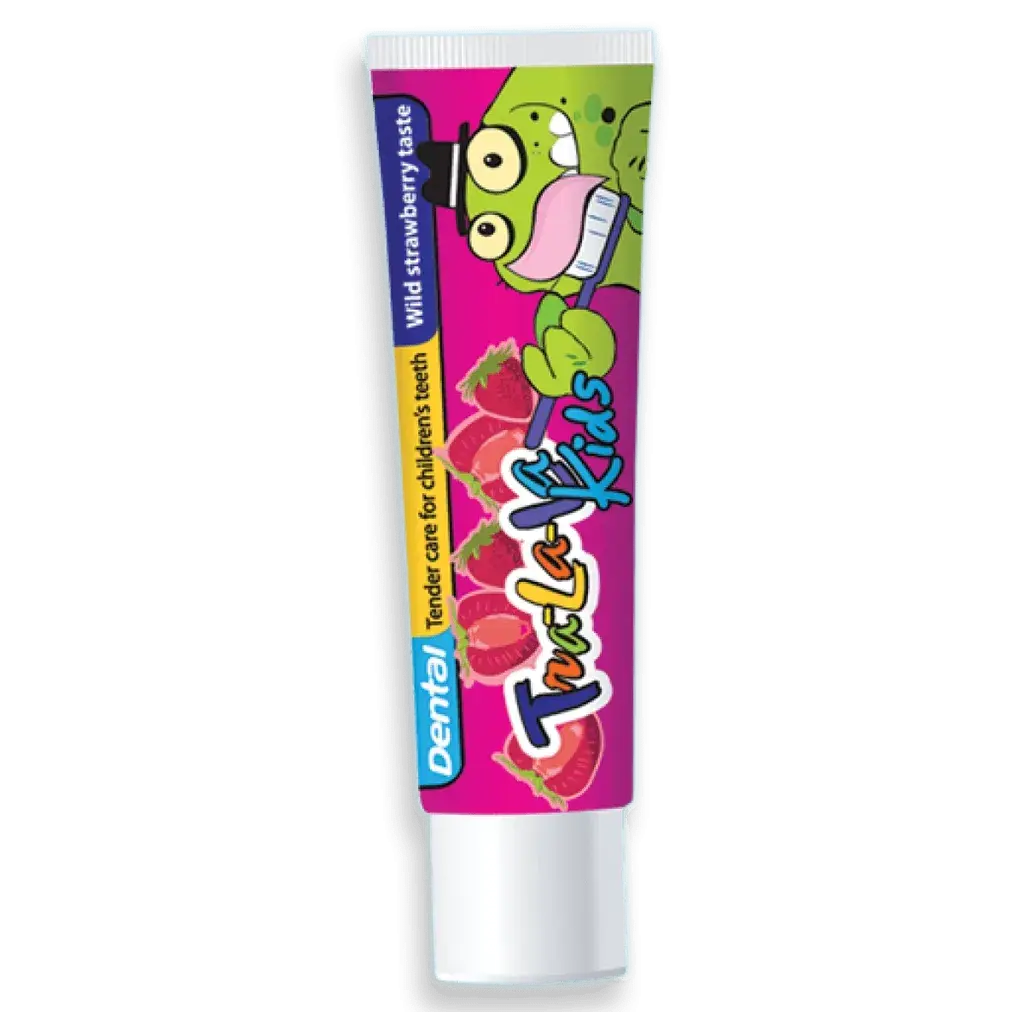 Dental Dečija pasta za zube Tra-La-La, Jagoda, 50ml
