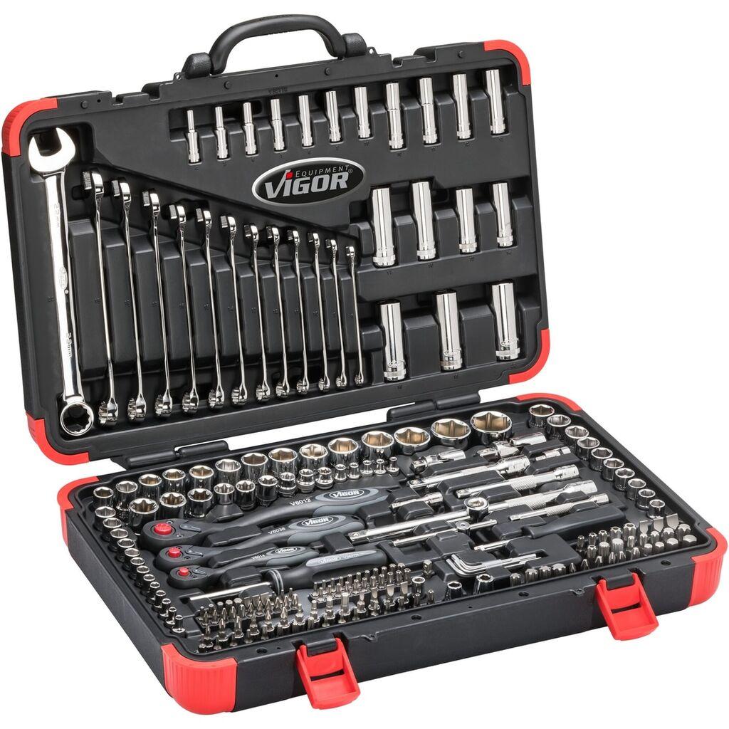 Vigor Set svih gedora i ključeva V3277N, 216 komada