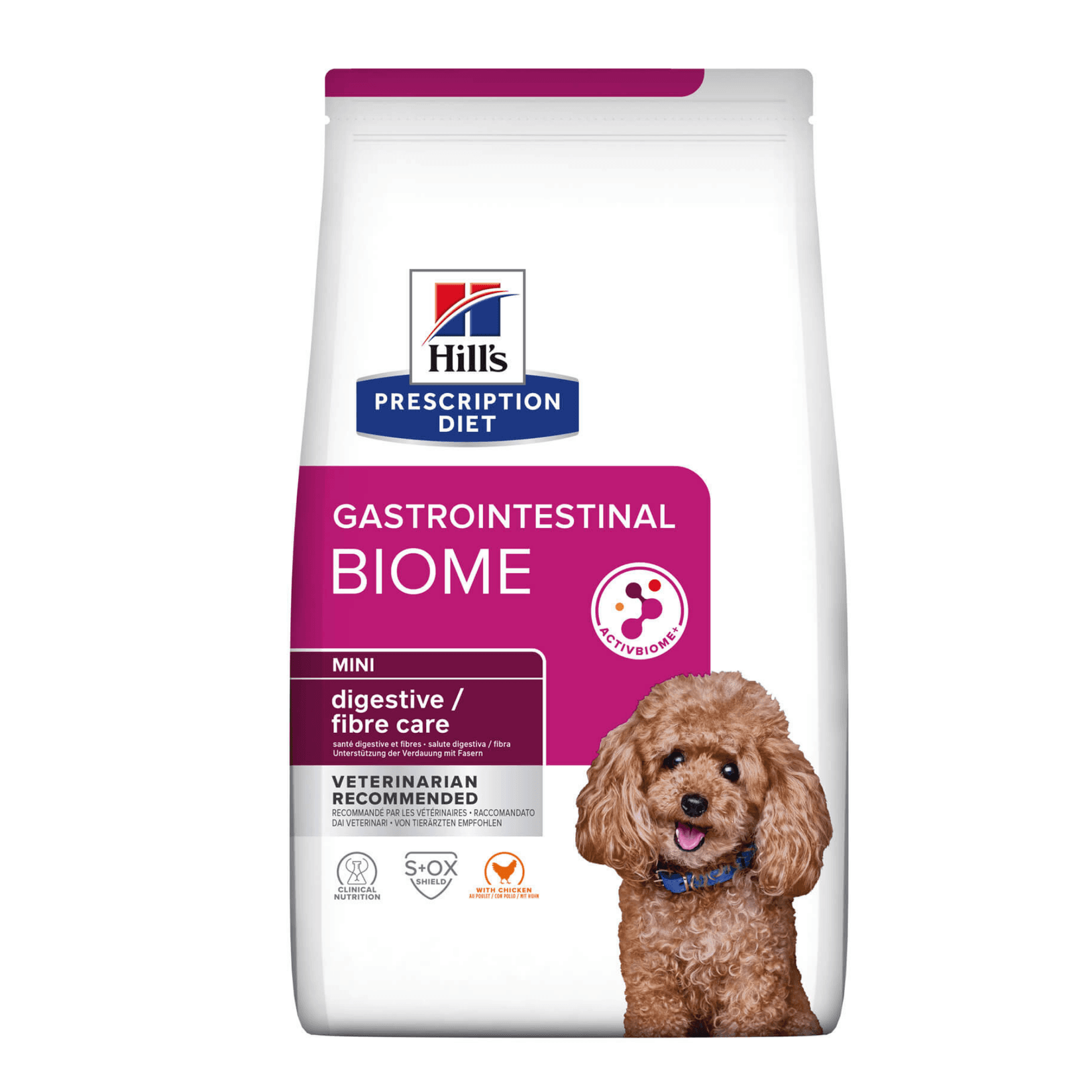 Hill's Prescription Diet Medicinska suva hrana za pse malih rasa za smetnje u varenju, Gastrointestinal Biome, Sa piletinom, 1kg