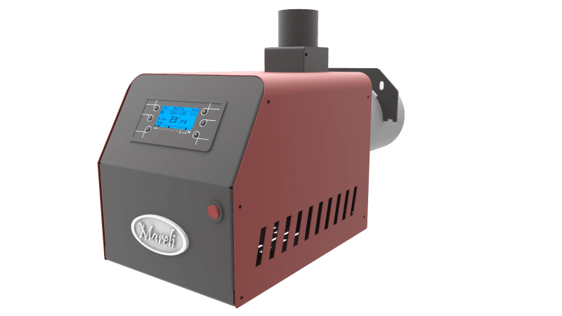 Mareli Gorionik na pelet SMB 35 (35kW), Bordo