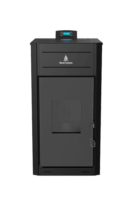 MareliI Kamin na pelet Uno 30 (4kW + 26kW), Sivi