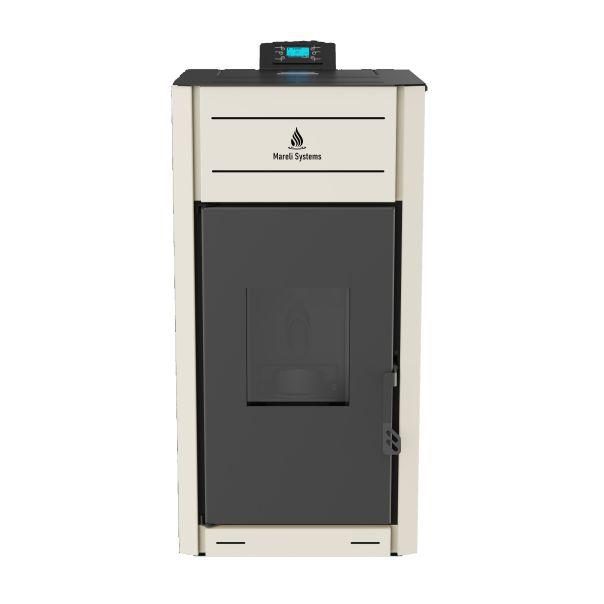 Mareli Kamin na pelet Uno 30 (4kW + 26kW), Krem